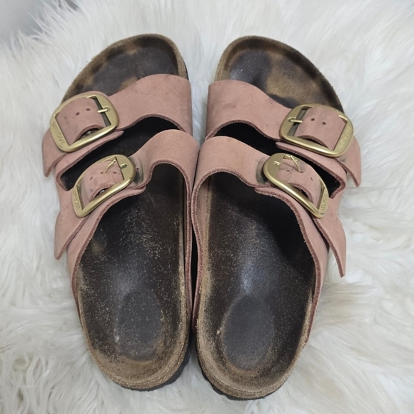 Birkenstock Arizona Big Buckle Slip On Sandals Size 7.5✌️ - Picture 5 of 11